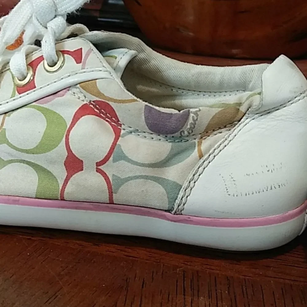 Coach sneakers.  Barrett